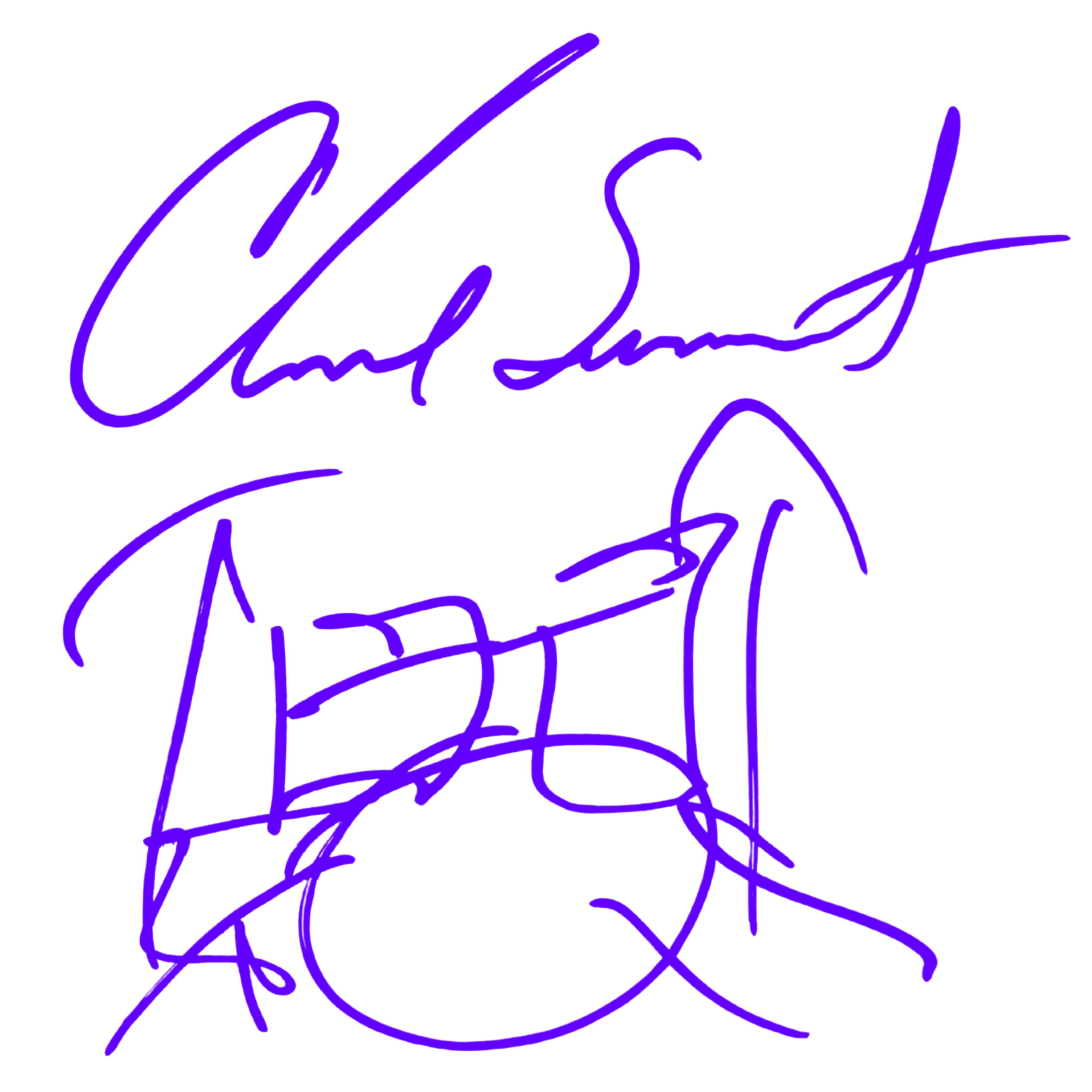 Chad Smith signature