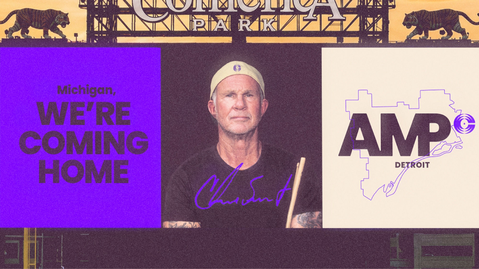 Michigan, We're Coming Home — AMP Detroit with Chad Smith